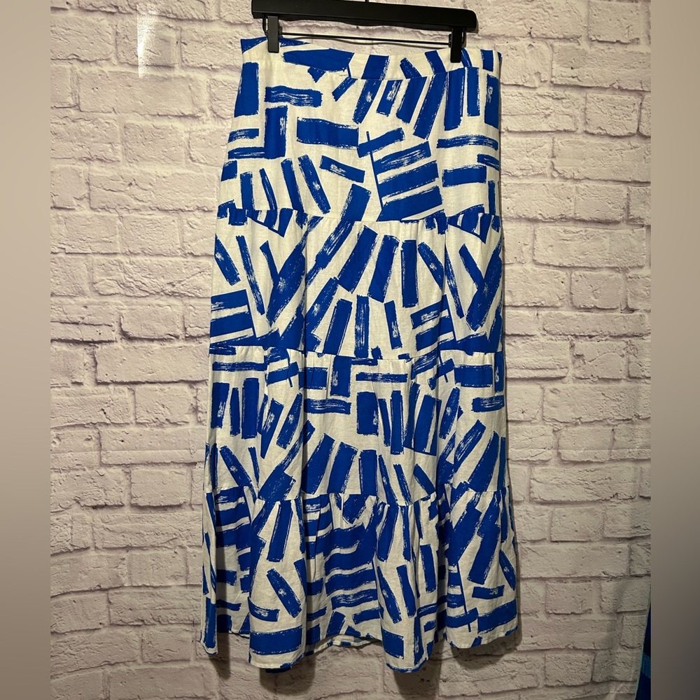 House Of Harlow 1960 2-Piece Bohemian / Western Top & Maxi Skirt Set Size Large - Picture 6 of 11